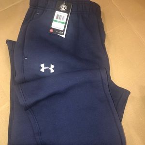 Under Armour Navy Fleece Sweatpants